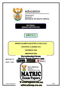 Sepedi FAL P2 Nov 2009 Memo.pdf